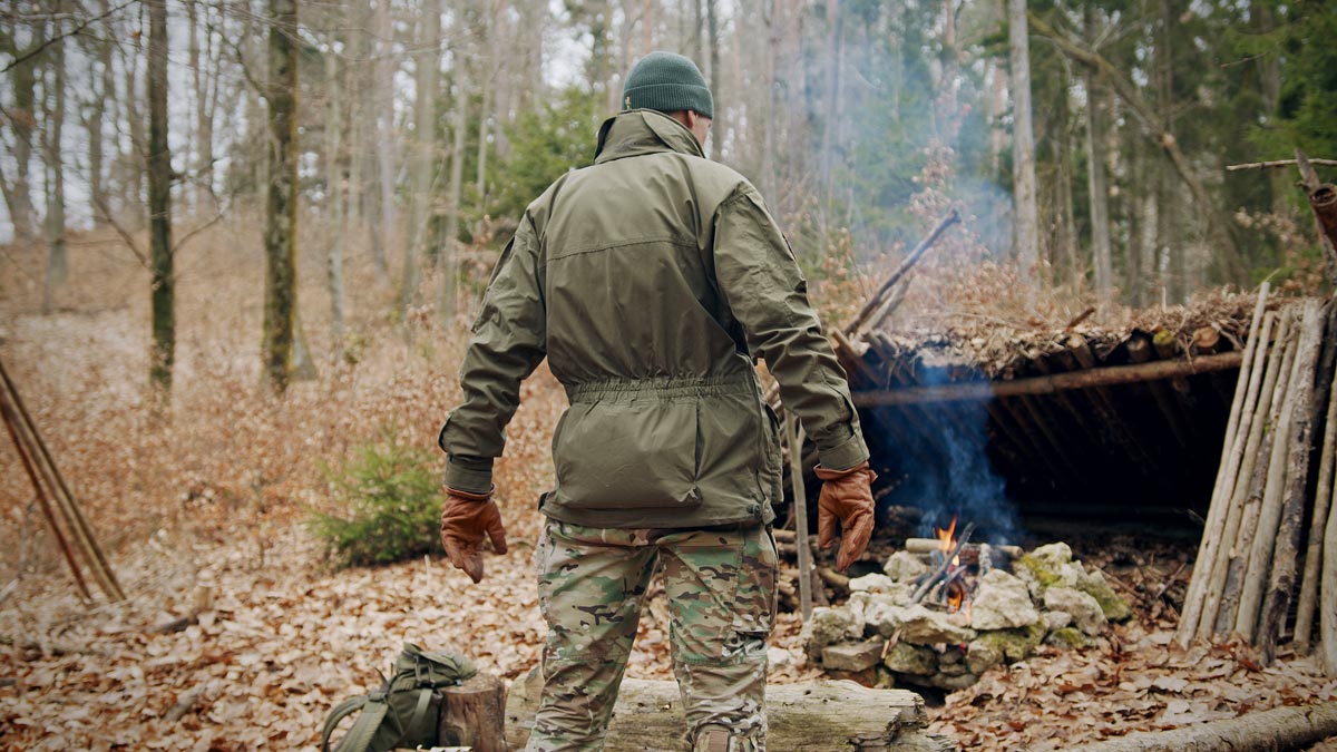 Bushcraft rain sale jacket